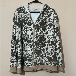 Crazy Train Soft White Fleece Pullover